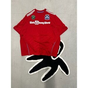 Disney World Sorcerers Mickey Mouse Soccer Jersey Red XXXL Walt Disney World